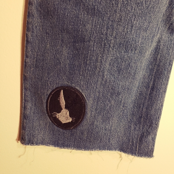 ZARA WOMAN LOONEY TUNES JEANS - Picture 12 of 16